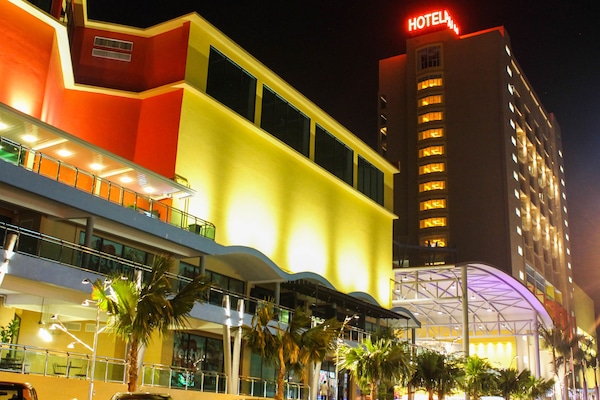 Front of property – evening/night
