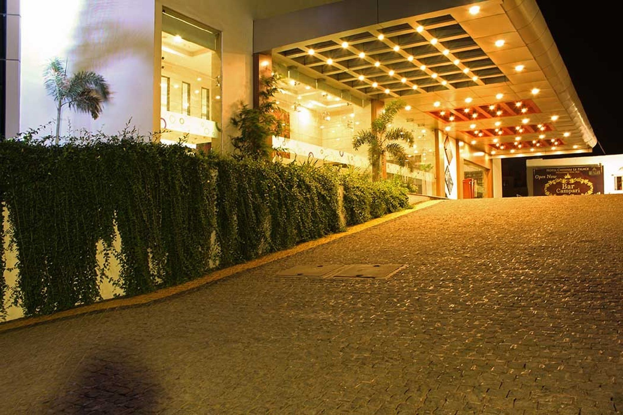 Front of property - evening/night