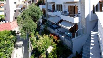 Majoituspaikan julkisivu