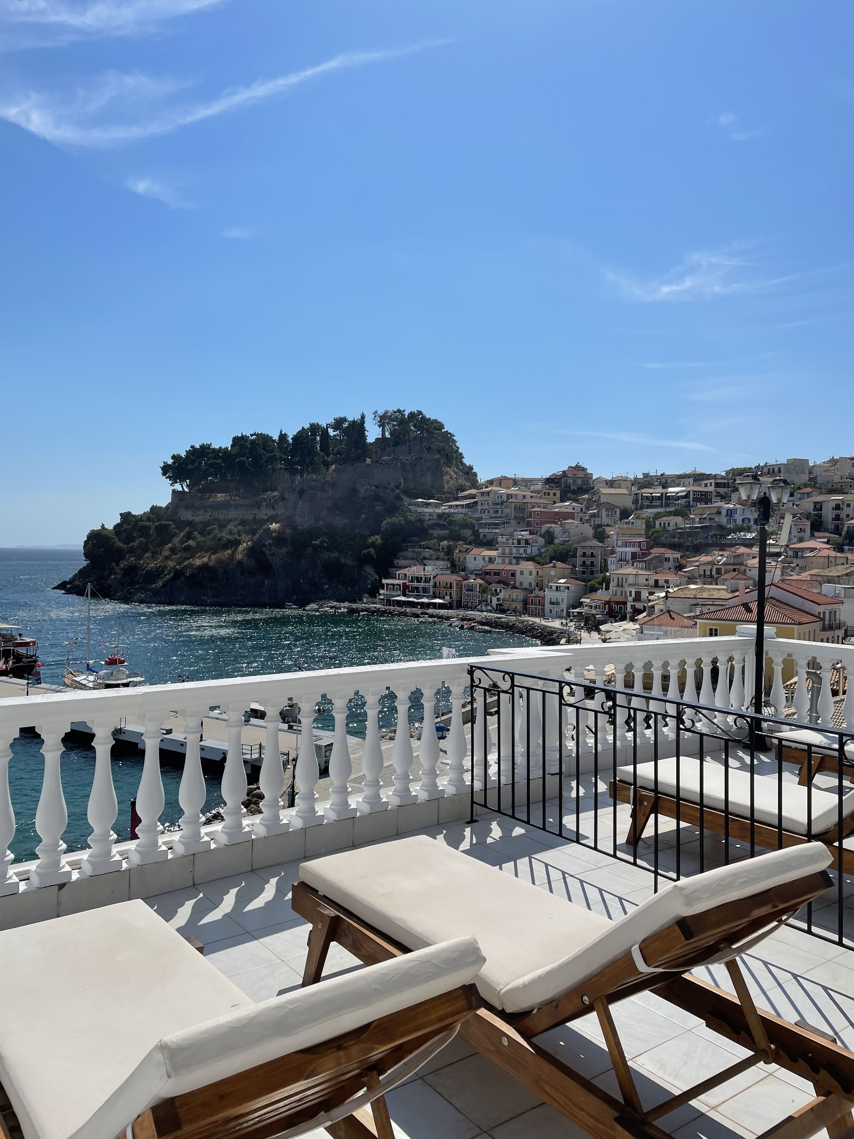Estudio, vistas al mar | Terraza o patio