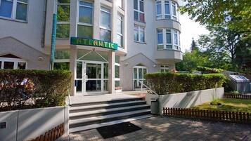 Fassade der Unterkunft