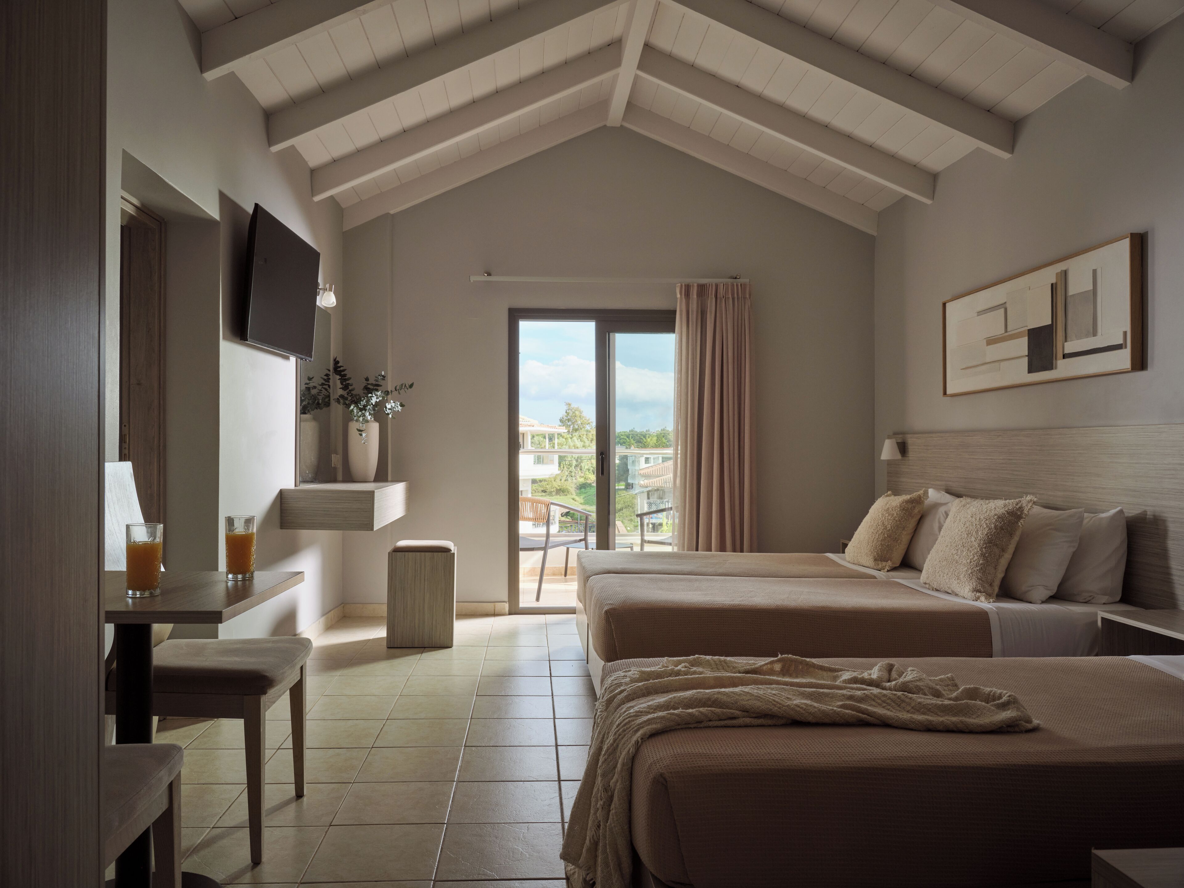 华丽公寓, 2 间卧室 (for 5) | 迷你吧、客房内保险箱、遮光窗帘、隔音