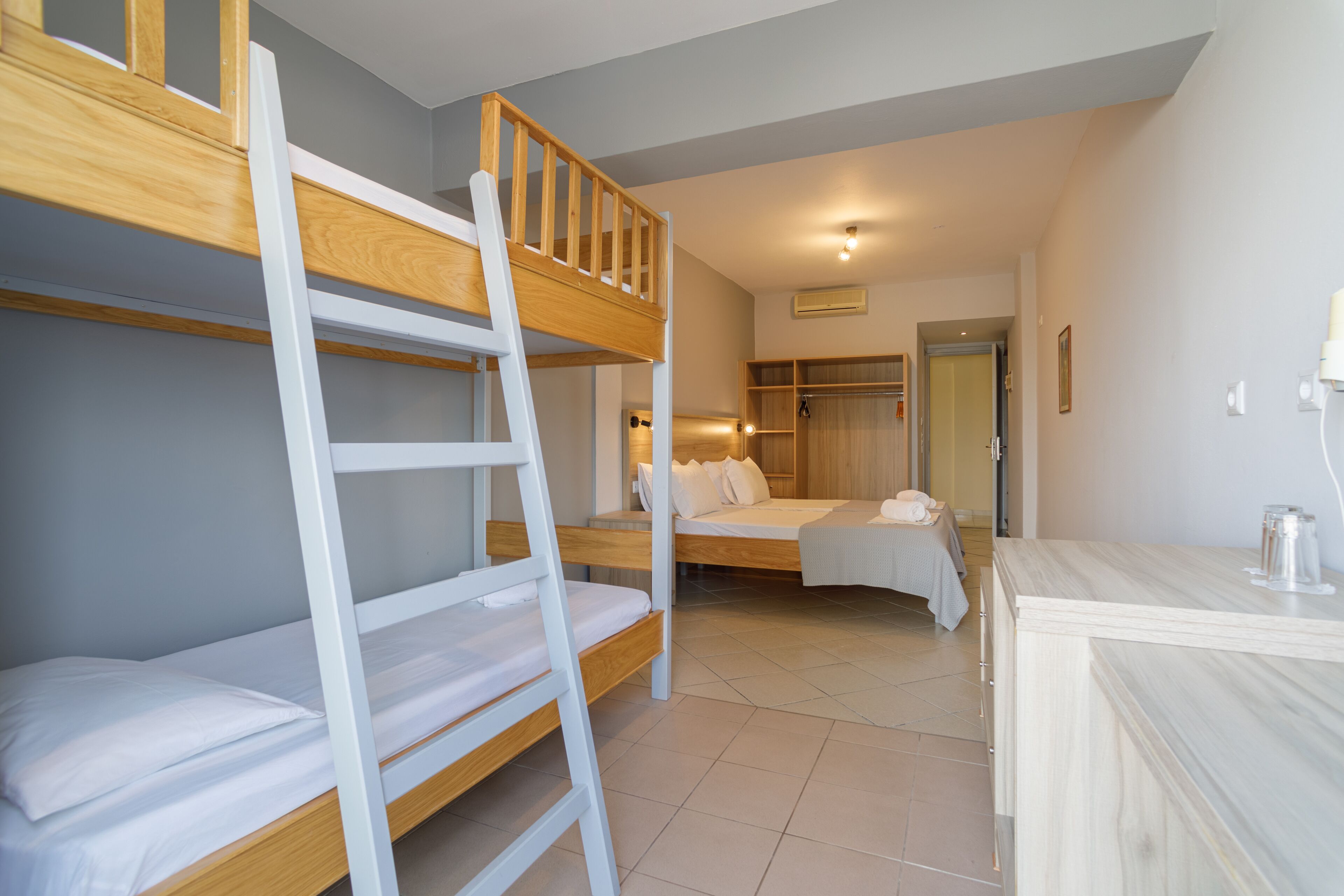 family room, sea view | desk, travel cot, free wifi, bed sheets