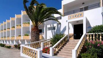 Vue depuis lâhĂ©bergement