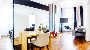 Superior Quadruple Room | 1 bedroom, pillowtop beds, desk, soundproofing