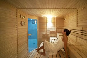 Salas de tratamiento para parejas, sauna y baño de vapor 