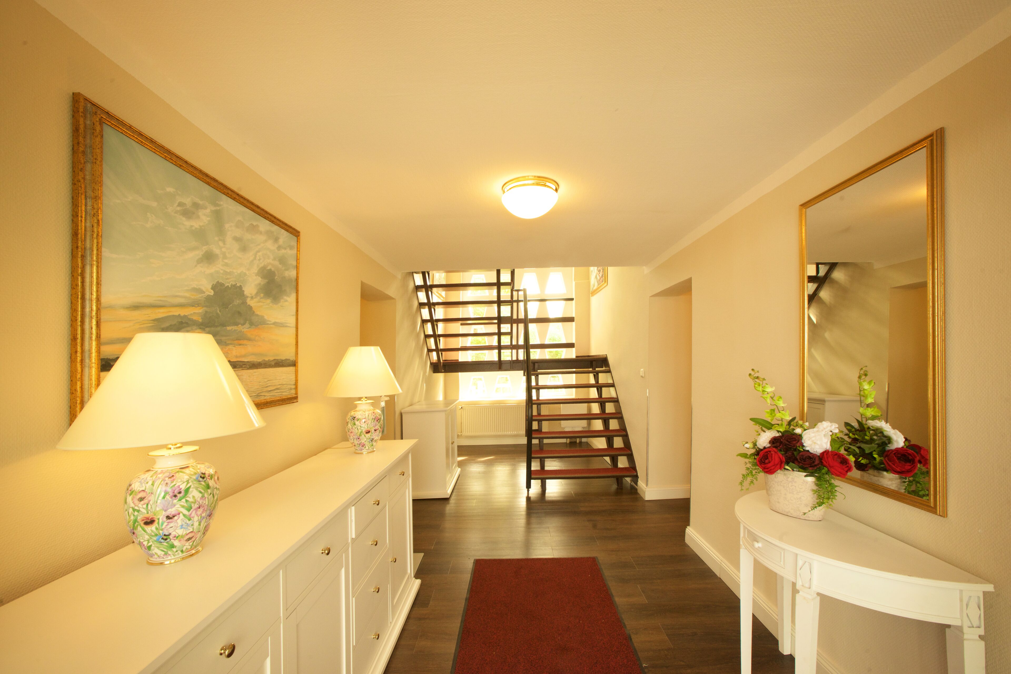 double room (guesthouse - 300m from main building) | living area | 42-inch tv with cable channels