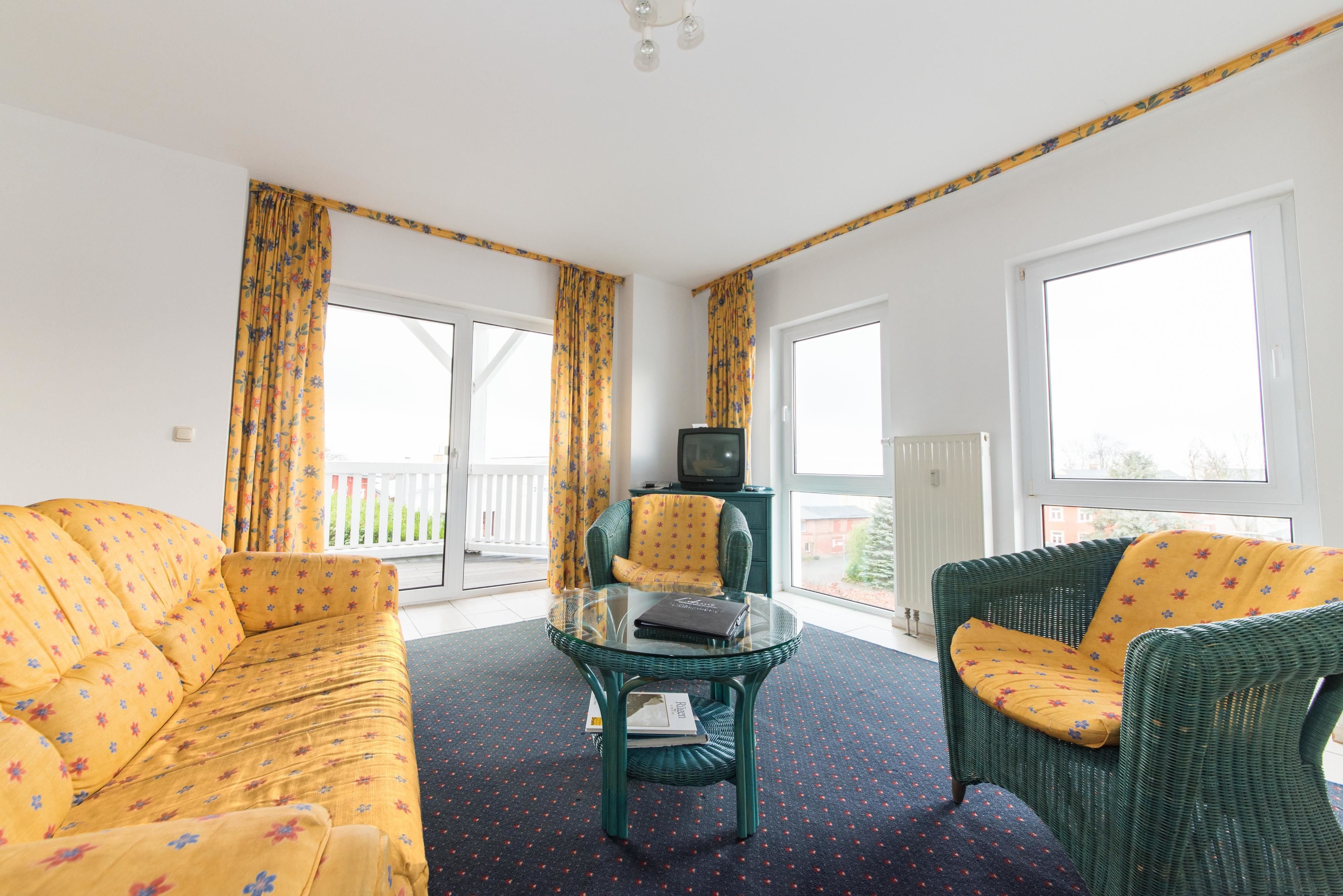 apartment, 1 bedroom, kitchenette, ocean view (guesthouse - 300m from main building) | living area | 42-inch tv with cable channels