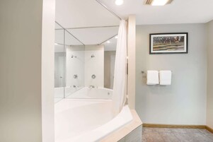 Free toiletries, hair dryer