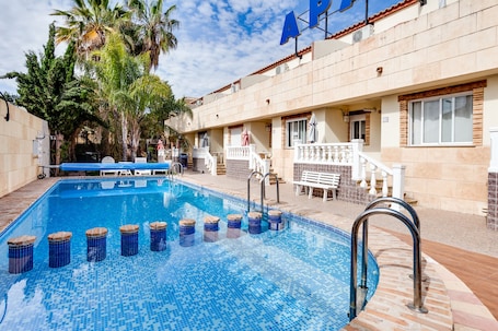 Front of property. ApartHotel Atlas