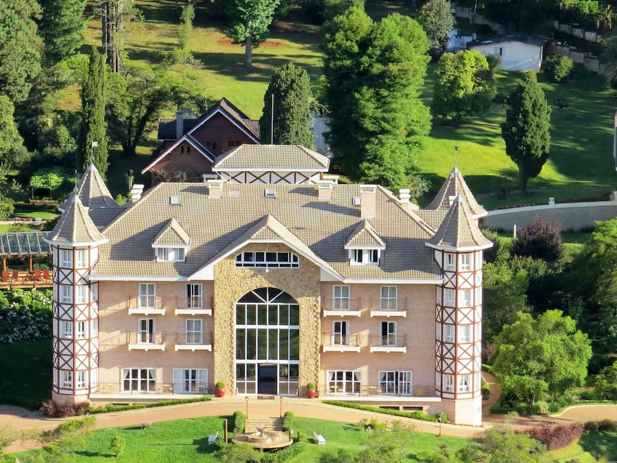 Voorkant van accommodatie