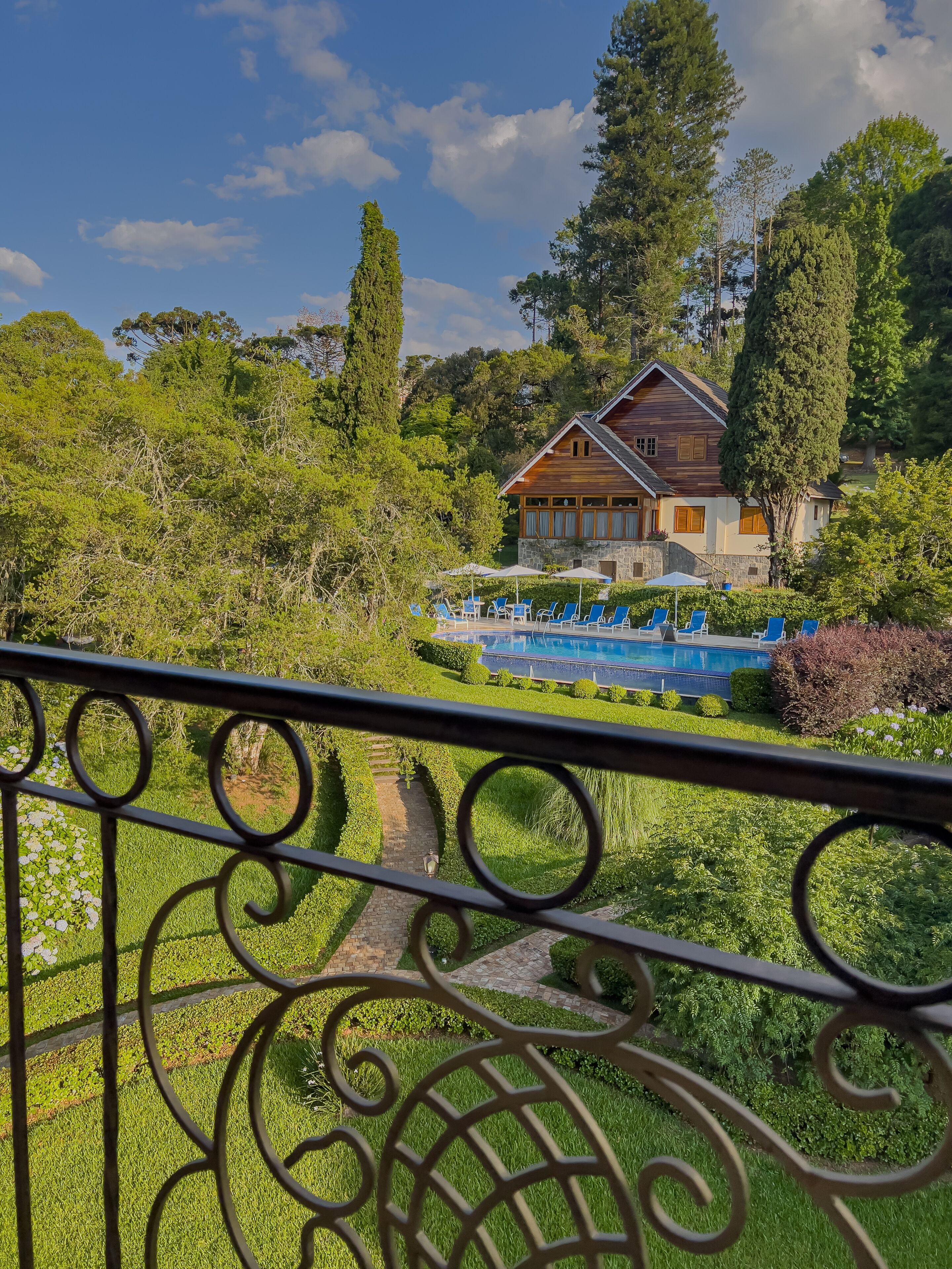 Quarto superior | Terraço/pátio