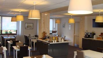 Daily buffet breakfast (EUR 10 per person)