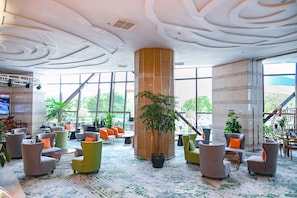 Lounge i lobbyen
