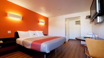 Free WiFi, bed sheets