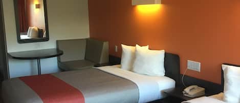 Free WiFi, bed sheets