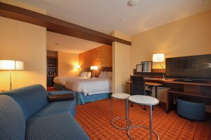 Studio, Multiple Beds | Desk, laptop workspace, blackout drapes, iron/ironing board