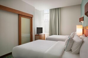 Studio, Multiple Beds | Premium bedding, in-room safe, desk, soundproofing - Springhill Suites by Marriott Houston Dwntn/Convention Cntr (Houston)
