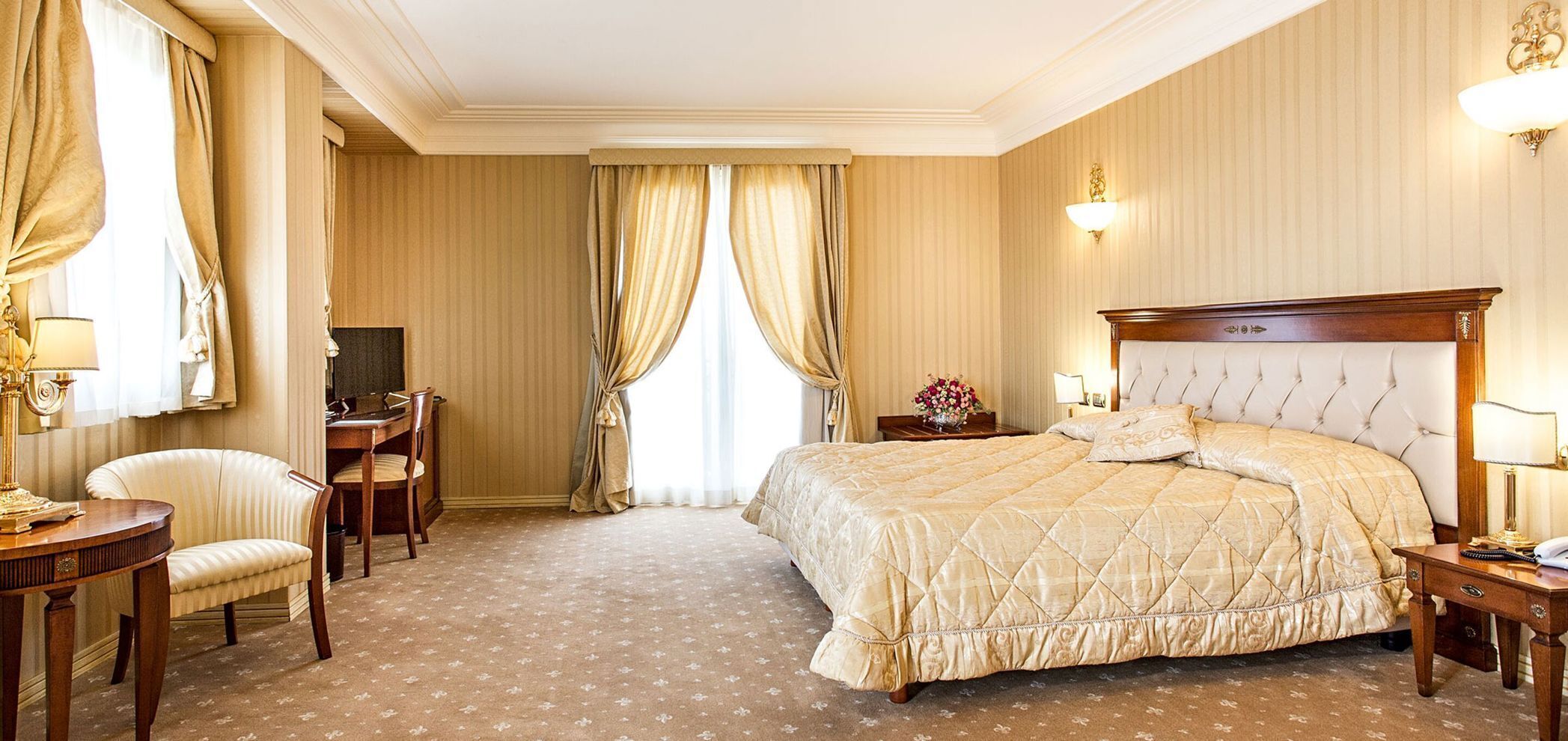 Minibar, in-room safe, desk, blackout curtains