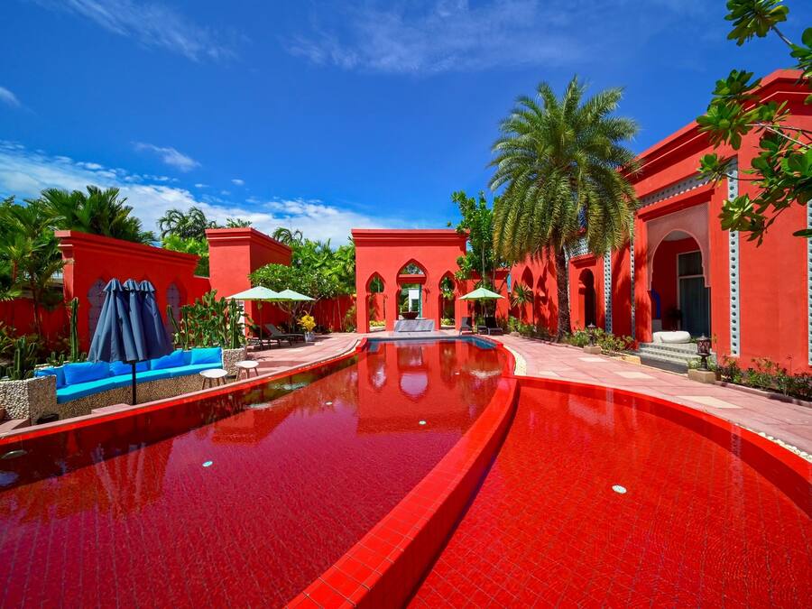 Outdoor pool, open 8:30 AM to 9:30 PM, sun loungers
