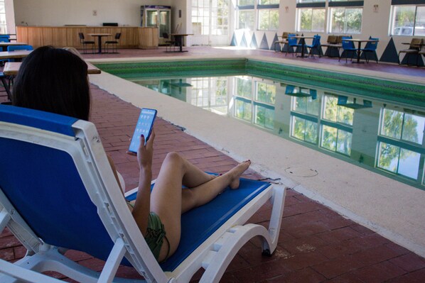 Indoor pool - Hotel Cascada Inn (Bocoyna)
