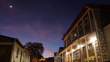 Front of property – evening/night