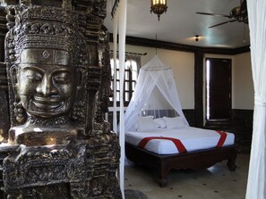 標準雙人房, 泳池景觀 | 迷你吧、客房內保險箱、獨特裝潢、布置獨特