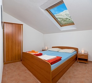 Studio, Mountain View (2-4) | Hypo-allergenic bedding, in-room safe, iron/ironing board - Apartments Vila Adrijana and Fitness Studio Wolf (Baska Voda)
