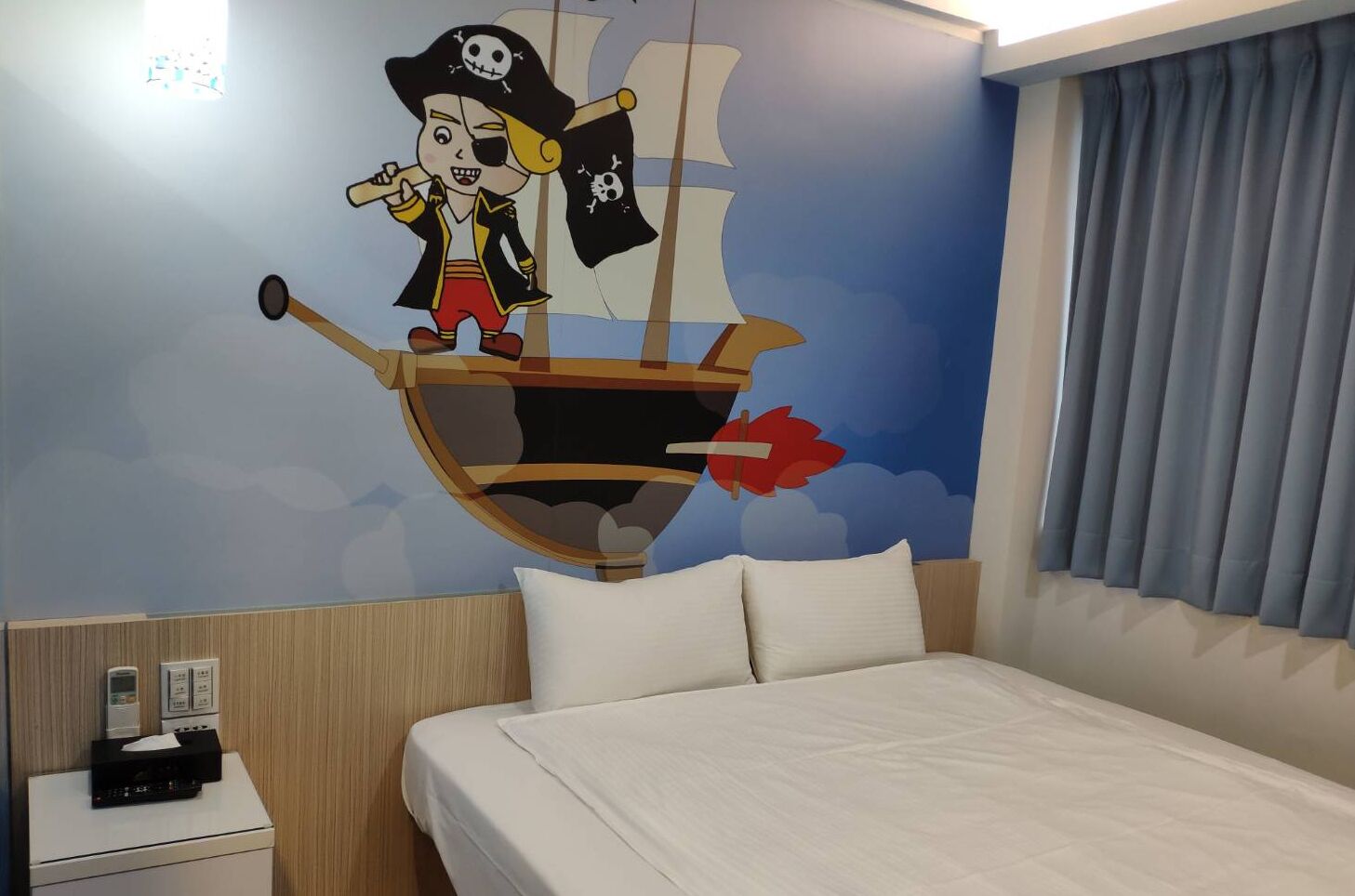 superior double room | individually decorated, blackout curtains, free wifi, bed sheets