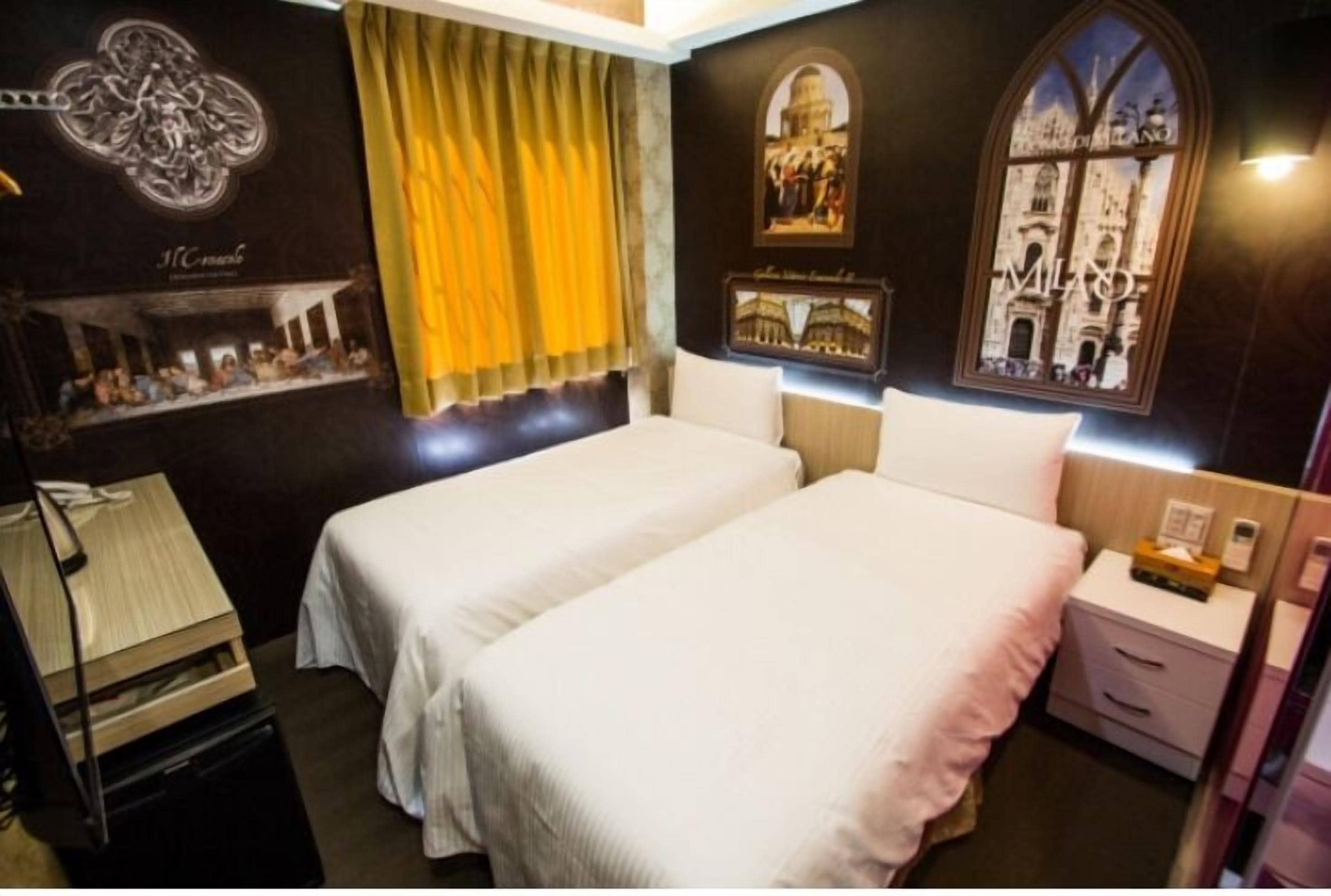 superior twin room | individually decorated, blackout curtains, free wifi, bed sheets