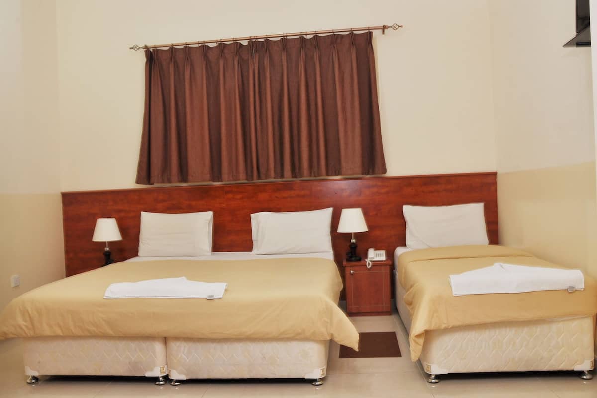In-room safe, laptop workspace, soundproofing, rollaway beds