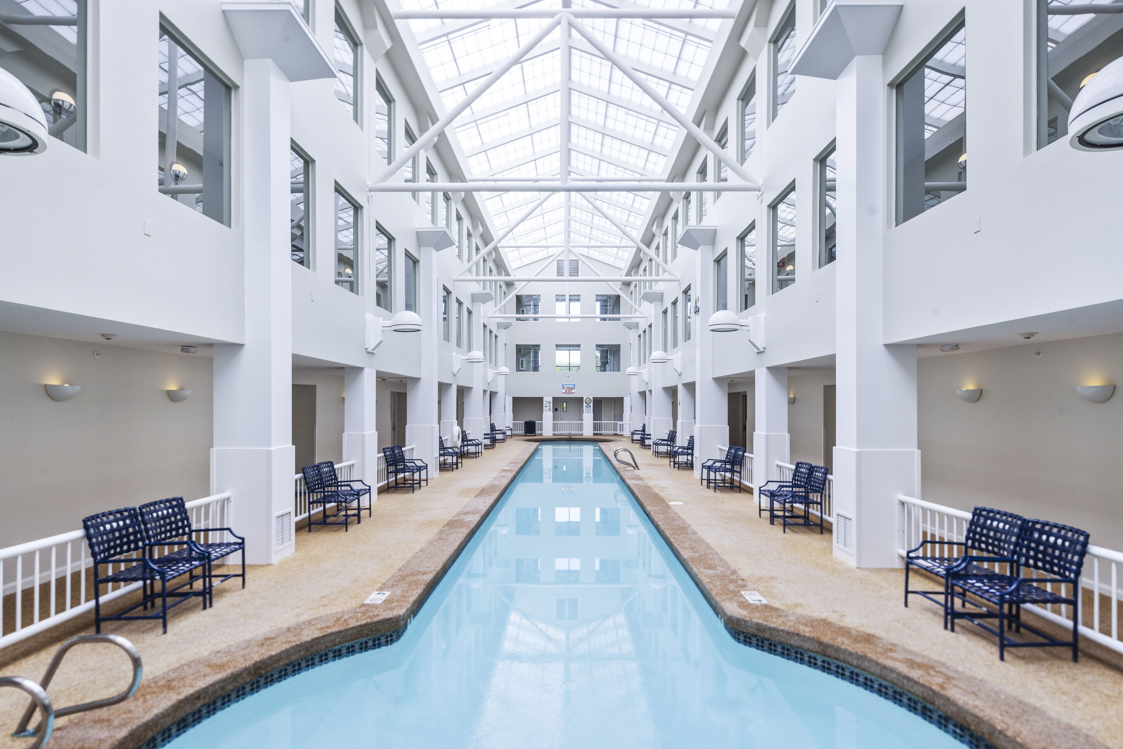 2 indoor pools, outdoor pool