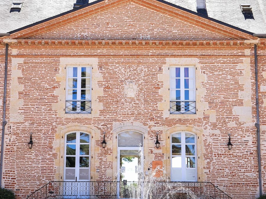 Façade de l’hébergement