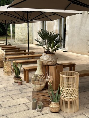 Área de bodas al aire libre