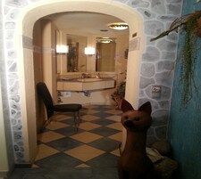 Habitación cuádruple | Lavabo del cuarto de baño