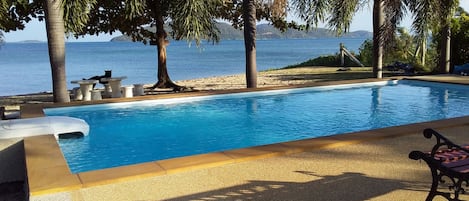 Plage, cabines gratuites
