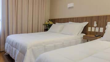 Minibar, in-room safe, desk, laptop workspace