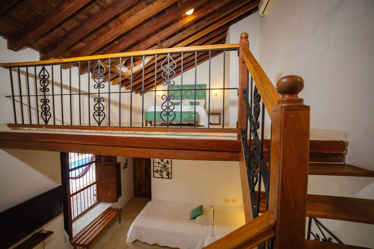 Familiekamer | Lakens van Egyptisch katoen, luxe beddengoed, pillowtop-bedden