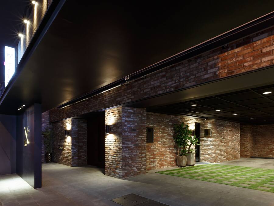 Entrada de la propiedad