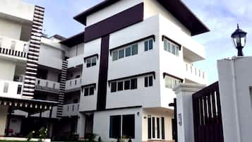 Façade de l’hébergement