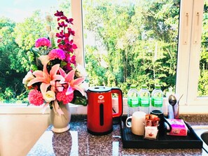 Family Double Room, 1 Bedroom, Refrigerator & Microwave, Mountainside | Desk, blackout drapes, soundproofing, free WiFi - Siray House (Ratsada)