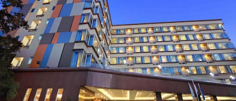 Majoituspaikan julkisivu