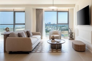 Presidential-Suite | Wohnbereich | Flachbildfernseher
