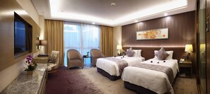 Minibar, in-room safe, desk, blackout curtains