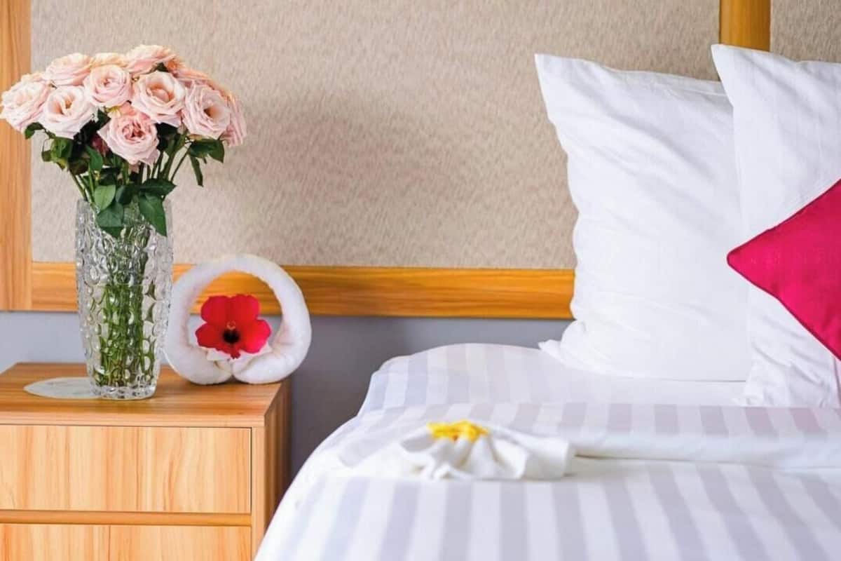 Minibar, in-room safe, desk, blackout curtains