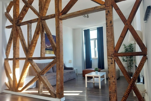 Superior Apartment, 3 Bedrooms (3 Twin Rooms, 1 Sofa Bed) | Living area | LCD TV