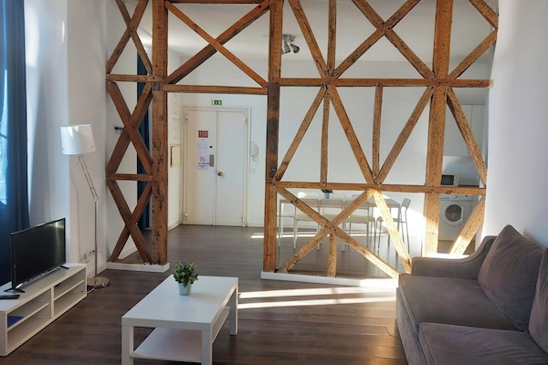 Superior Apartment, 3 Bedrooms (3 Twin Rooms, 1 Sofa Bed) | Living area | LCD TV