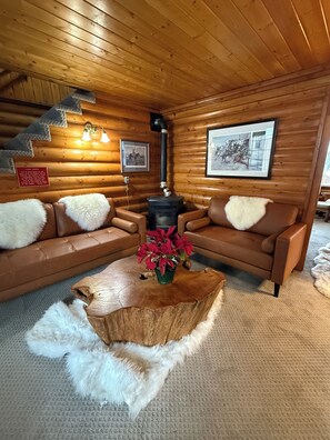 Sala de estar en el lobby