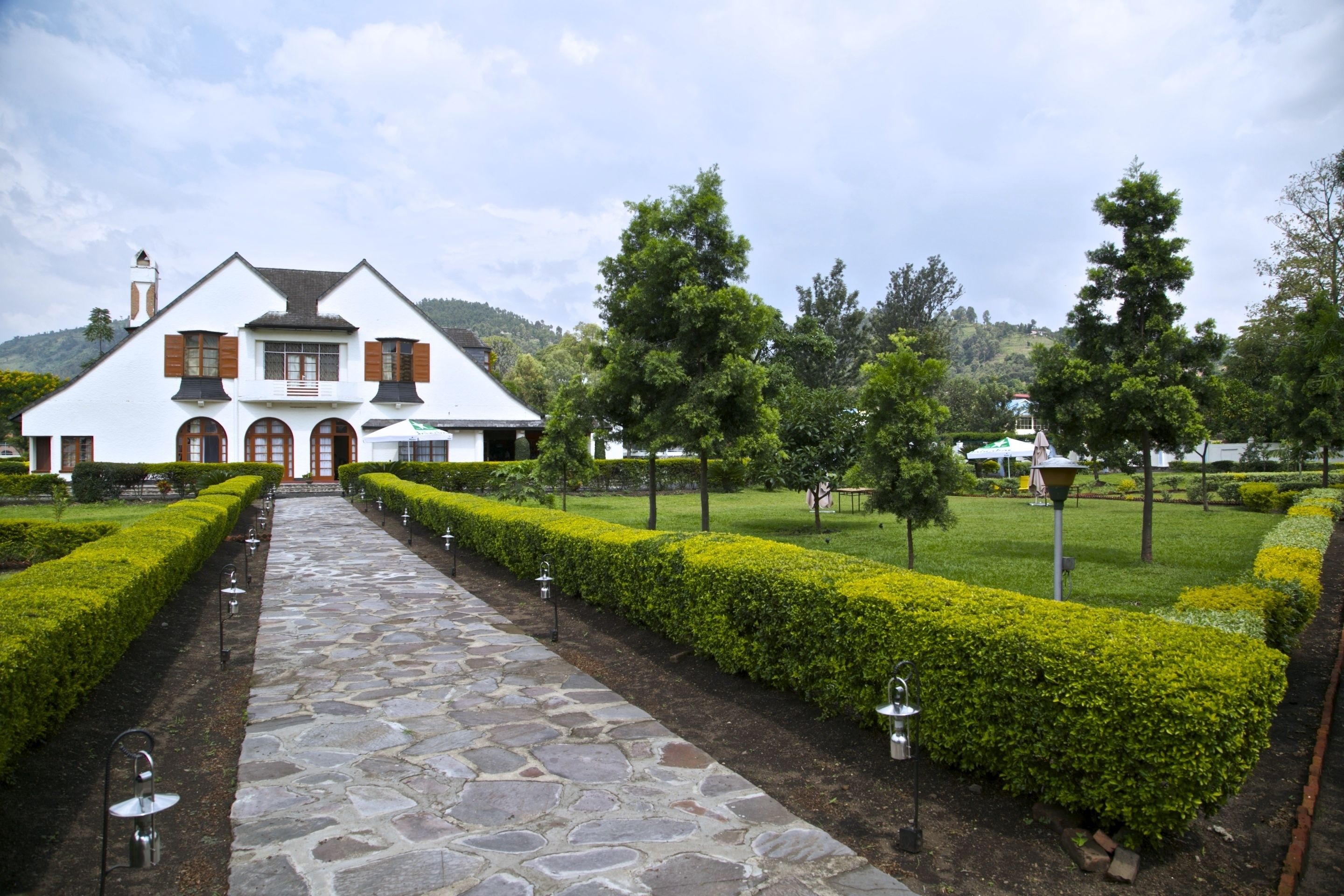 Voorkant van accommodatie