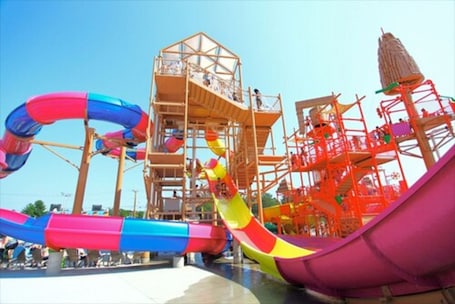 Water park. Mt. Olympus Water & Theme Park Resort